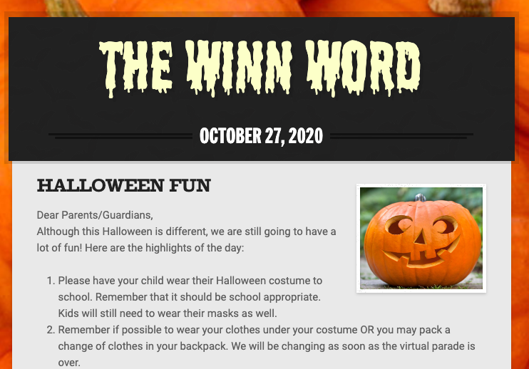 The Winn Word 10.27.20 Issue 4