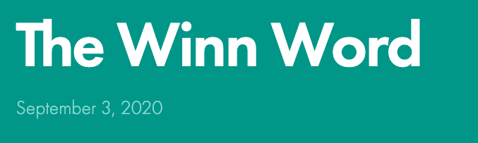 The Winn Word 9.3.20 Issue 1
