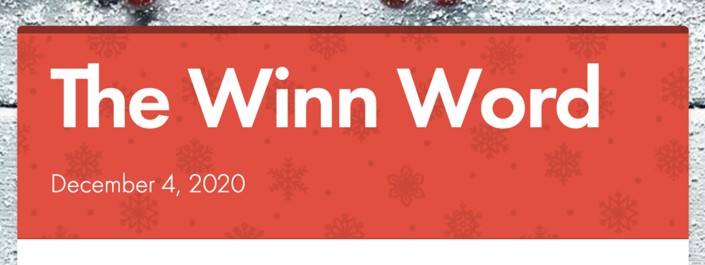 The Winn Word 12.4.20