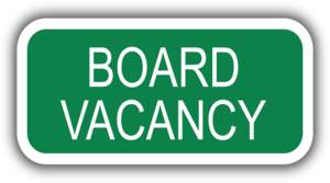 BOARD OF EDUCATION VACANCY