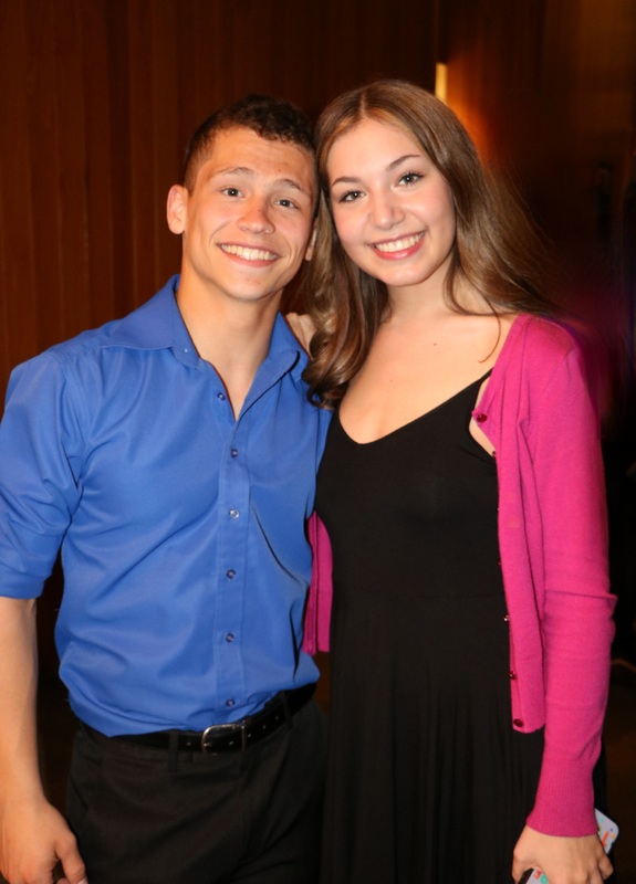 Brennan and Grace at Sutton Foster Awards